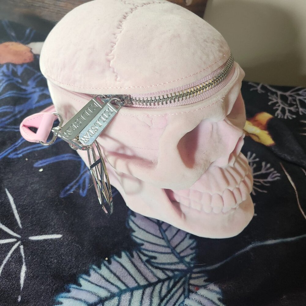 Killstar pink skull purse